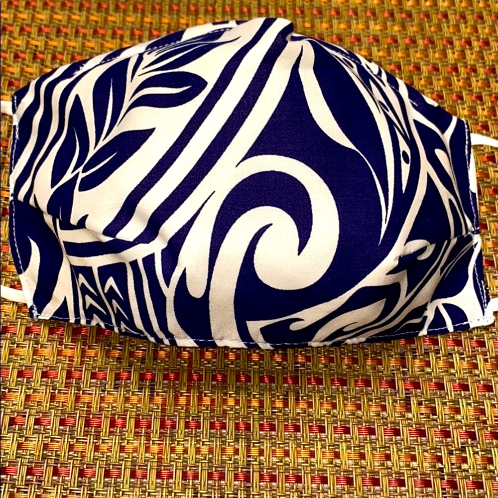 Handmade Face Mask - Hawaiian fabric